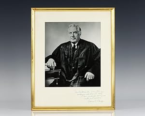 Warren E. Burger Signed Photograph.