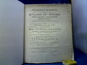 Methodus Huddenii de maximis et minimis cum calculo fluxionum comparata.