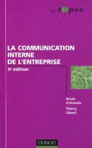 Seller image for La communication interne de l'entreprise for sale by Chapitre.com : livres et presse ancienne