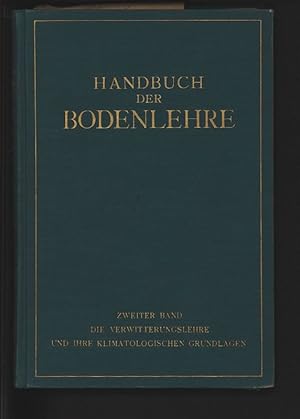 Image du vendeur pour Die Verwitterungslehre und ihre klimatologischen Grundlagen. mis en vente par Antiquariat Bookfarm