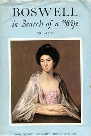 Imagen del vendedor de Boswell In Search of a Wife 1766-1769. a la venta por Time Booksellers