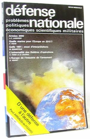 Bild des Verkufers fr Dfense nationale n5 Mai 47e anne zum Verkauf von crealivres
