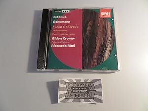 Bild des Verkufers fr Sibelius, Schumann: Violin Concertos [CD] [Jean Sibelius: Violin Concerto in D minor Op. 47 / Robert Schumann: Violin Concerto in D minor]. zum Verkauf von Druckwaren Antiquariat