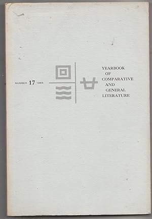 Seller image for Yearbook of Comparative and General Literature, number 17, 1968 for sale by Biblioteca de Babel