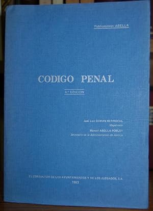 Imagen del vendedor de CODIGO PENAL a la venta por Fbula Libros (Librera Jimnez-Bravo)