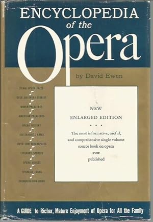 Immagine del venditore per Encyclopedia of the Opera (New Enlarged Edition) venduto da Bookfeathers, LLC