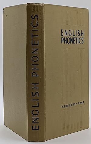 Imagen del vendedor de ENGLISH PHONETICS (A NORMATIVE COURSE) a la venta por The Sensible Magpie