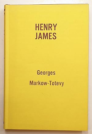 Seller image for HENRY JAMES for sale by The Sensible Magpie