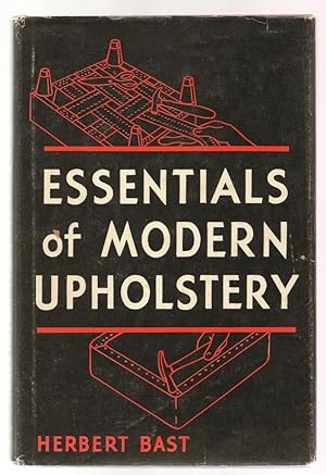 Imagen del vendedor de Essentials Of Modern Upholstery a la venta por Alan Newby