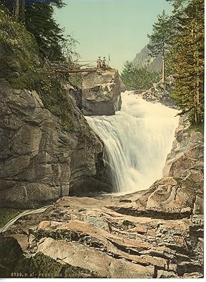 Pyrénées. Cascade du Cérisey