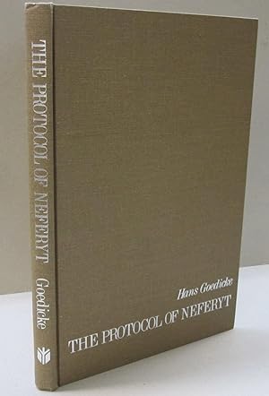 Seller image for The Protocol of Neferyt - The Prophecy of Neferti (Johns Hopkins Symposia in Comparative History) for sale by Midway Book Store (ABAA)