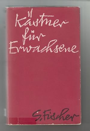Seller image for K�stner f�r Erwachsene. for sale by Allg�uer Online Antiquariat