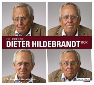 Bild des Verkufers fr Die groe Dieter Hildebrandt-Box : Mit "Nie wieder 80" / "Dieter Hildebrandt wirft ein" / "Ausgebucht" / "Ich musste immer lachen" / "Vater unser gleich nach der Werbung" zum Verkauf von AHA-BUCH GmbH