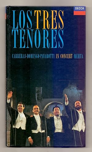 Imagen del vendedor de LOS TRES TENORES - CARRERAS, DOMINGO, PAVAROTI, IN CONCERT MEHTA a la venta por Libreria 7 Soles