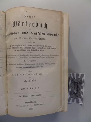 Neues Wörterbuch der französischen und deutschen Sprache zum Gebrauch für alle Stände, enthaltend...