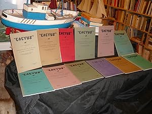 "CACTUS" Revue Trimestrielle De L'Association Française Des Amateurs De Cactées Et Plantes Grasse...