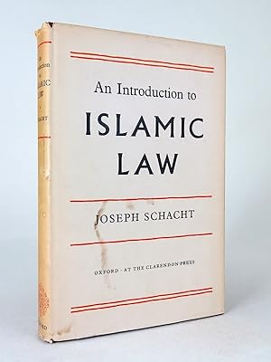 Bild des Verkufers fr An Introduction to Islamic Law. zum Verkauf von Librarium of The Hague
