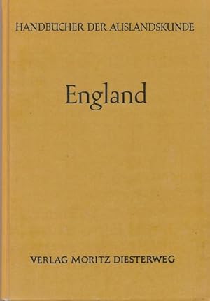 Seller image for England. Zwlf Beitrgen von Autorenkolektiv. Handbcher der Auslandkunde for sale by Ant. Abrechnungs- und Forstservice ISHGW