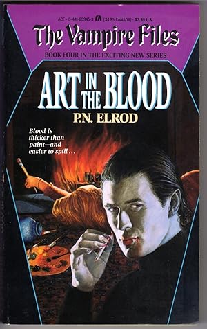 Image du vendeur pour Art in the Blood (Book 4 in The Vampire Files) mis en vente par Mirror Image Book