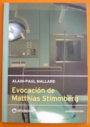 Imagen del vendedor de Evocacin de Matthias Stimmberg a la venta por Libreria Ninon