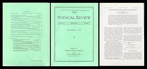 On the Problem of the Molecular Theory of Superconductivity in Physical Review 74, 5, 1948, pp. 5...