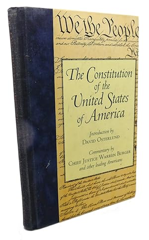 Seller image for THE CONSTITUTION OF THE UNITED STATES OF AMERICA for sale by Rare Book Cellar