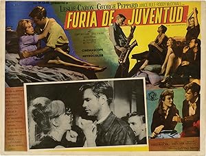 Seller image for Furia De Juventud [The Subterraneans] (Collection of 6 Spanish language lobby cards from the 1960 US film) for sale by Royal Books, Inc., ABAA