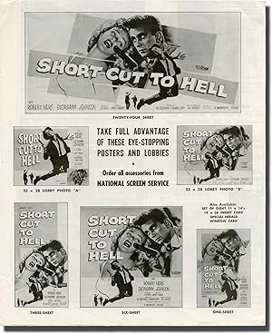 Imagen del vendedor de Short Cut to Hell (Original pressbook for the 1957 film) a la venta por Royal Books, Inc., ABAA