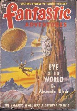 Seller image for FANTASTIC ADVENTURES: June 1949 for sale by Books from the Crypt
