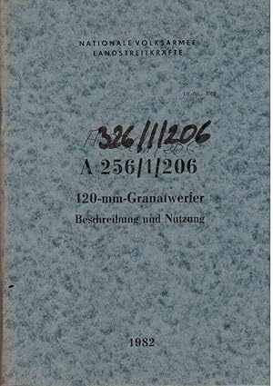 120-mm-Granatwerfer Beschreibung und Nutzung, DV A 256/1/206