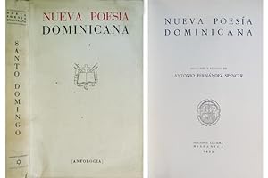 Imagen del vendedor de Nueva Poesa Dominicana. Seleccin y estudio por . a la venta por Hesperia Libros