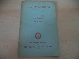 Seller image for County Records for sale by Terry Blowfield