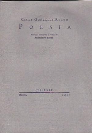 Imagen del vendedor de POESIA (1918-1963) a la venta por LIBRERA GULLIVER