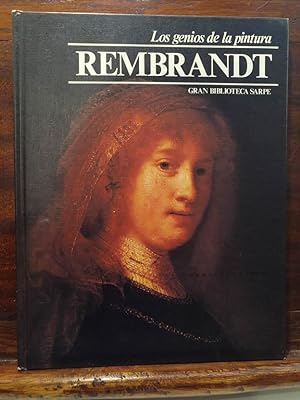 Imagen del vendedor de Los genios de la pintura Rembrandt a la venta por Libros Antuñano