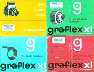 Imagen del vendedor de Graflex XL Camera Systems Quick Focus Lever, Eye Shield, xl Camera, and xl Lens and Barrel Guidebooks. a la venta por Wittenborn Art Books