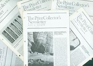 The Print Collector's Newsletter. Volume XVII, Complete 6 Issue Run, Bimonthly, March 1986 throug...