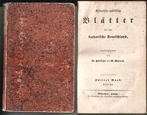 Historisch-politische Blätter für das katholische Deutschland, herausgegeben von G. Phillips und ...