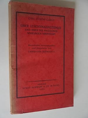 Imagen del vendedor de ber Lebensmagnetismus und ber die magischen Wirkungen berhaupt. a la venta por Auceps-Antiquariat Sebastian Vogler