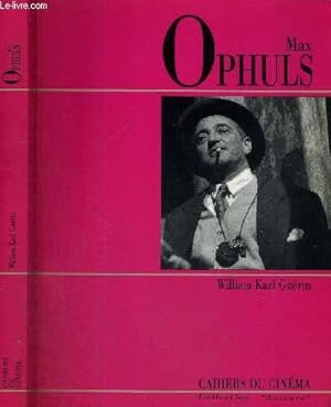 Seller image for MAX OPHULS - COLLECTION AUTEURS for sale by Le-Livre