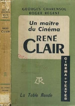 Bild des Verkufers fr UN MAITRE DU CINEMA - RENE CLAIR zum Verkauf von Le-Livre