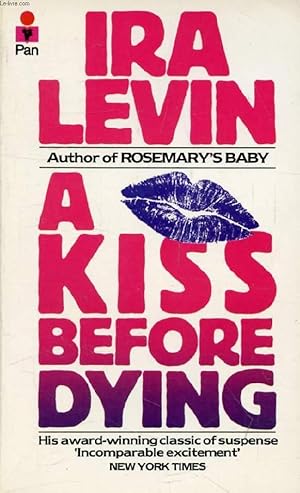 Seller image for A KISS BEFORE DYING for sale by Le-Livre