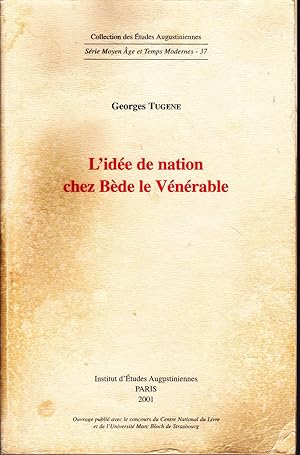 Imagen del vendedor de L'ide de nation chez Bde le Vnrable. a la venta por Librairie  la bonne occasion