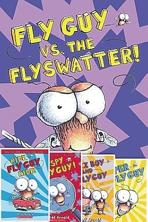 Seller image for Fly Guy Set of 5 Books: Fly Guy vs. the Flyswatter!, Super Fly Guy, I Spy Fly Guy!, Ride, Fly Guy, Ride!, Buzz Boy and Fly Guy for sale by Lakeside Books