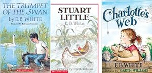 Imagen del vendedor de E. B. White Treasury: Charlotte's Web, Stuart Little, The Trumpet of the Swan (Boxed Set) E. B. White a la venta por Lakeside Books