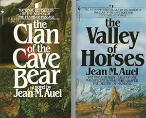 Seller image for Jean M. Auel - Earth's Children Series 2 Volume Set: The Clan of the Cave Bear and The Valley of the Horses (Earth's Children Series, Volumes 1&2) [Paperback] Jean M. Auel for sale by Lakeside Books