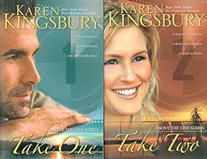Seller image for Karen Kingsbury's "Above the Line Series" 4 books - "Take One," "Take Two," "Take Three," and "Take Four" [Unknown Binding] Karen Kingsbury Kingsbury for sale by Lakeside Books