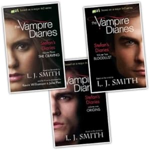 Imagen del vendedor de L J Smith Stefan's Diaries The Vampire Diaries 3 Books Collection Pack (ITV2 Series) (The Craving, Origins, Bloodlust) [Paperback] a la venta por Lakeside Books