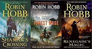 Seller image for Robin Hobb SOLDIER SON Trilogy 1-3 Shaman's Crossing Forest Mage Renegade's Magi for sale by Lakeside Books