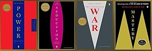 Imagen del vendedor de ROBERT GREENE LARGE TRADE Paperback Set of 4 POWER - SEDUCTION - WAR - MASTERY a la venta por Lakeside Books