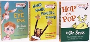 Bild des Verkufers fr Hop on Pop / Hand, Hand, Fingers, Thumb / The Eye Book (Bright and Early Board Books, Pack E) [Board book] Dr. Seuss zum Verkauf von Lakeside Books